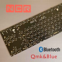 NCR80 Bluetooth 5.0pcb Soldering Kaihua Hot Swap qmk via Blue Customized Dual Mode