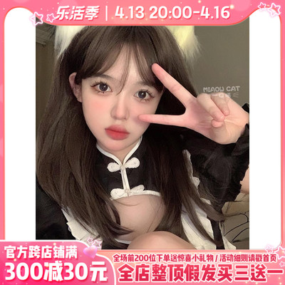 taobao agent A bite of meow wigs female long hair lolita new daily celebrities naturally jk sweet, cute and realistic full header