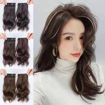 Wig add volume of fluffy curling pad release invisible trace-free one-sided thickening connector on both sides of the head