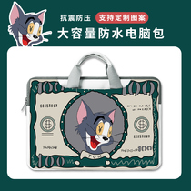 Laptop bag female 14-inch Lenovo Xiaoxin Pro13 cute liner bag Huawei Glory 14-inch Apple macbook notebook air13 3 Xiaomi Cartoon 15 6 good-looking