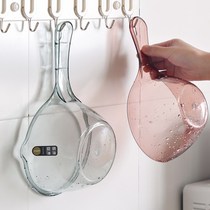 Cant break the water spoon Kitchen scoop water scoop home thick handle plastic multi-purpose large creative deepened water scoop