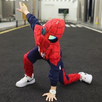 Boy Spider-Man Clothes Autumn Clothing Children Suit New Boy Autman Costume Autumn Winter 6-Year-Old Clothing Jacket