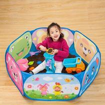 Childrens beach pool deciding toy sand pool suit baby household room fence stone playing sand tool