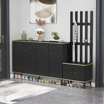 Shoe cabinet home door simple modern large capacity can sit 2021 New explosion model entrance door Hall Hall cabinet into the house