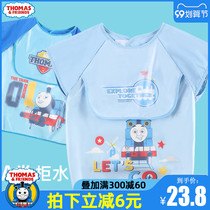Thomas childrens overalls boys and babies eating bibs waterproof and anti-dirty children dressing and painting aprons