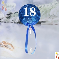 Customized starry sky table card wedding supplies wedding seat card creative seat card number table card card card wedding banquet layout