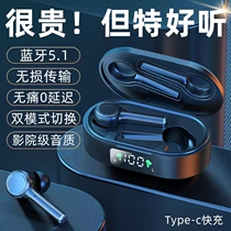 Bluetooth headset true wireless binaural high quality Suitable for Huawei apple oppo xiaomi vivo glory semi-in-ear invisible sports running ladies cute ultra-long standby battery life large battery