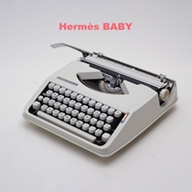 Swiss Hermès BABY vintage English) French mechanical typewriter collection retro literary gifts