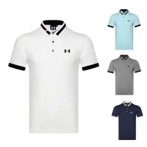 Golf clothing mens golf clothes breathable quick-drying short-sleeved outdoor sports POLO shirt perspiration T-shirt top
