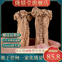 Wild Codonopsis 500g Kite-grade dry goods grain party three Gansu Chinese herbal medicine Dangshen flagship store can slice soup