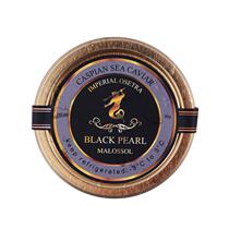 Caspian Sea Black Pearl Siberian Sturgeon Caviar 30g Instant Fish Seed Sauce Black Caviar Fresh Daily
