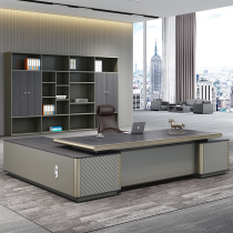 Light Extravagant Boss Table Brief Modern Office Chairs Portfolio President Table Aluminum Alloy Large Class Bench Patent Desk