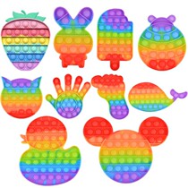 Rainbow rodent control pioneer childrens educational toys large Jewish logical thinking chess popit I am a master
