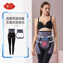 KISSY oxygen heart leggings womens winter wear Kaka high waist belly lift hip suspension pants autumn and winter yoga Barbie pants