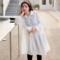Pregnancy Woman Dress Spring Autumn Style 2022 New Suit Fashion Small Subspring Shirt With Dress Jacket Dresses Dresses Wines