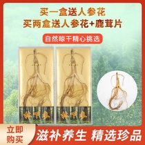 Changbai Mountain Wild Ginseng Forest Ginseng 15 Years of Sun-dried Wild Mountain Ginseng Second-class Single Gift Boxed Special Gift Gift