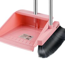 Net red dustpan]Dustpan broom cleaning combination Household soft hair dustpan wiper non-stick hair set