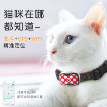Blu-ray tracking pet cat locator waterproof anti-loss artifact gps dog smart tracking collar