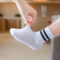 Boy stockings summer thin childrens socks cotton boys mesh sports socks baby socks girls two