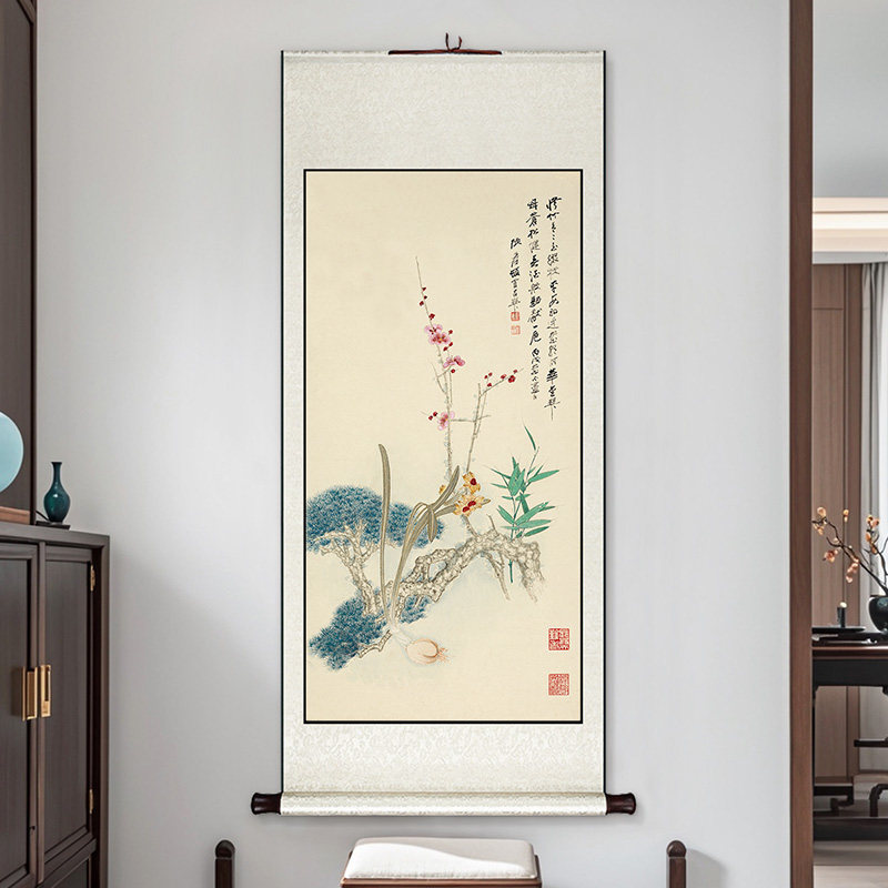 梅兰竹菊四君子挂画-梅兰竹菊四君子挂画促销价格、梅兰竹菊四君子挂画