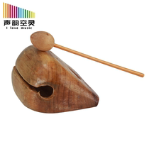 allison Eisenli] 4-tone 7-Tone 8-tone traditional log wood fish childrens early education percussion instrument toy