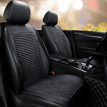 Wild waist car seat cushion four seasons universal saddle cushion single seat health buckwheat high grade linen breathable seat cushion Net red model