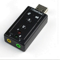 usb sound card usb 2 0 3d virtual 7 1 channel audio sound adapter