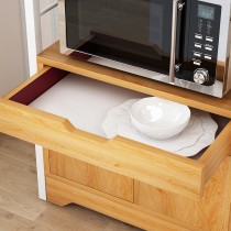  Kitchen shelf Floor-standing microwave oven oven rack class Multi-layer function storage cabinet cupboard Household bracket