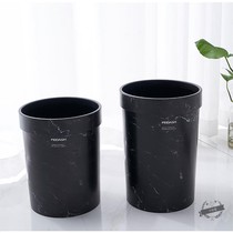 Nordic barrel-shaped trash can household living room bathroom sleeve modern simple creative office paper basket