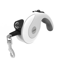 Pet Supplies Pet Dog Automatic Retractable Retractors Portable Traction Rope With LED Light Nightlight Walking Dog