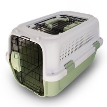 Pooch Air Box With Skylight Portable Cage Rabbit Pooch Cat Consignment Box Wholesale Pet Aviation Box