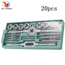 Tap plate tooth set hand tapping hardware tool wrench winch hand metric wire tapping Group 20PCs set