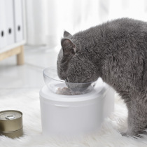 Cross-border Pet Supplies Dog Bowls of Cat Bowls of Cat Bowls Minimalist double bowls Multi-functional Pet feeding bowls Customized