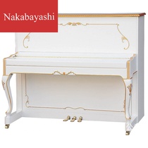 New vertical piano 125 white gold gold professional performance performance instrument