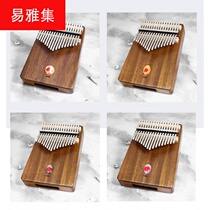 7-tone Thumb Acacia wood inlaid flowers kalimba kalimba instrument