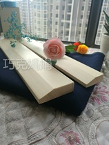 Aiyangge Inclined Board Yoga Sloping Plank Yoga Inverted Baffle Wood Sloping Board