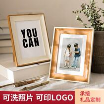 American photo frame stands minimal creative 10 inch 8 inch 7 inch 6 inch 5 inch A4 inch wall wedding picture frame frame
