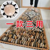 Practical gift stone massage footbed multifunction plantar massage mat natural cobblestone standers for the elderly
