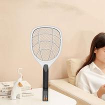 Electric mosquito racket rechargeable household strong durable lithium battery safety electric mosquito killer racket high power not electric man
