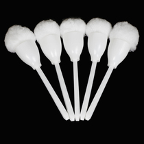 Toilet brush soft hair sponge brush Toilet brush soft hair cotton brush Gong barrel brush bathtub hotel no dead angle bathroom household