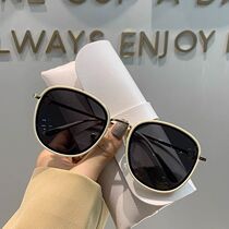 Sunglasses Women Summer Street clapping round frame small face Anti-UV Advanced sense Korean version tides 2022 New sunglasses