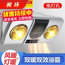 Household waterproof air heater wall hanging wall-mounted toilet heating bulb lamp heating bathroom heater