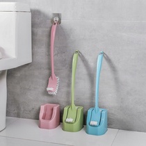 New toilet hygiene brush brush bucket water bucket brush long handle household round head with base urinal