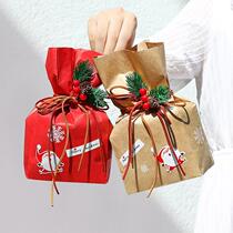 Christmas Packaging Gift Bag Apple Bag Apple Packaging Paper Gift Bag Gift Bag Pingan Fruit Box
