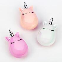 Manufacturer Wholesale Children Beauty Hair Comb New Unicorn Cartoon Massage Comb Air Bag Plastic Comb