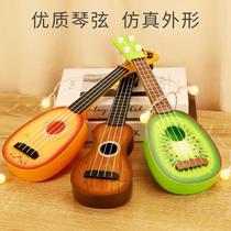 Children Emulation Mini Jukri Riree Fruit Guitar 10 Blended Wholesale Gift Giver Musical Instruments Toys