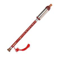 Fortunately the imitation of mahogany bakelite vertical blowing children's Bau musical instrument C down B key elementary school students are beginning to learn self-study introductory major