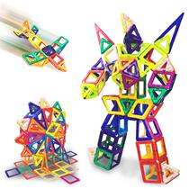Manufacturer Wholesale Magnetic Sheet Children Suit Magnetic Magnet Building Block Plastic Assembly Build Sheet Toy Magnetic Force Stick