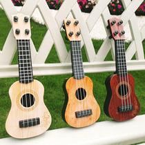 Jukri Toys Children Small Guitar Models Music Enlightenment Musical Instruments Guitar Toys Mini four strings gig it