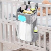Factory Spot Crib Hanging Bag Bedside Cashier Bag Multifunction Detachable Bed Front Diaper Toy Storage Bag